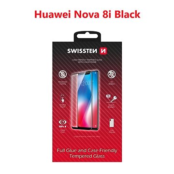 

Swissten 3D Full Glue pro Huawei NOVA 8i černé