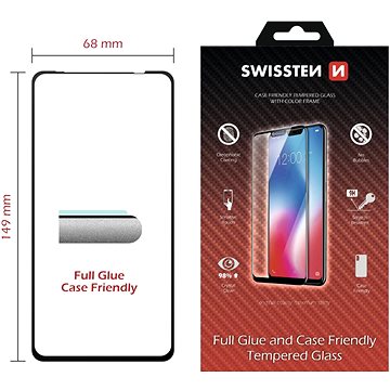 

Swissten 3D Full Glue pro Huawei NOVA 5T černé