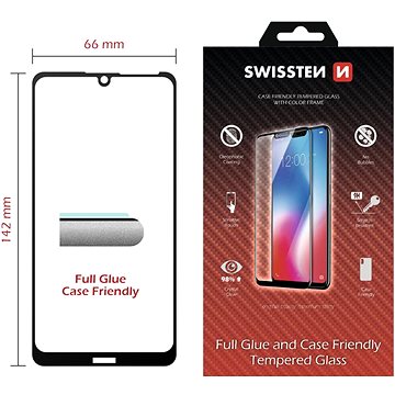 

Swissten 3D Full Glue pro Huawei Y5 2019/Smart 8s černé