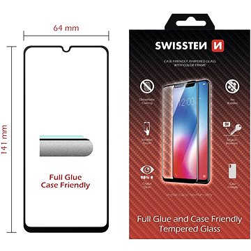 

Swissten 3D Full Glue pro Samsung A202 Galaxy A20e černé