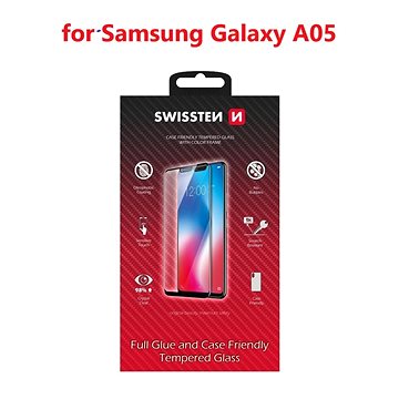 

Swissten 3D Full Glue Samsung Galaxy A05 černé