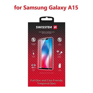

Swissten 3D Full Glue Samsung Galaxy A15 černé