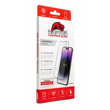 

Swissten Raptor Diamond Ultra Clear 3D temperované sklo pro Apple iPhone 16e černé