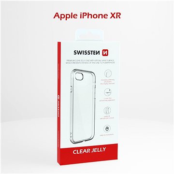 Swissten Clear Jelly pro Apple iPhone XR - Kryt na mobil