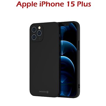 

Swissten Soft Joy pro Apple iPhone 15 Plus černé