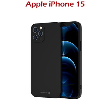 

Swissten Soft Joy pro Apple iPhone 15 černé