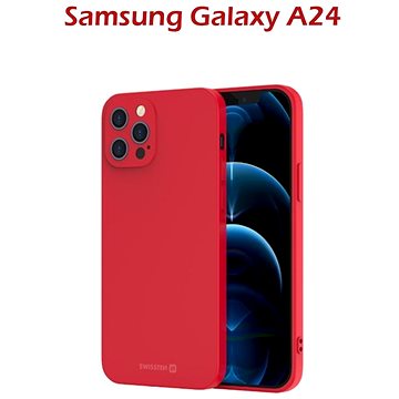 

Swissten Soft Joy pro Samsung Galaxy A24 červené