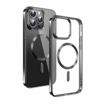 

Swissten Clear Jelly MagStick Metallic pro Apple iPhone 16 Plus černé