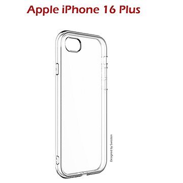 

Swissten Clear Jelly pro iPhone 16 Plus transparentní