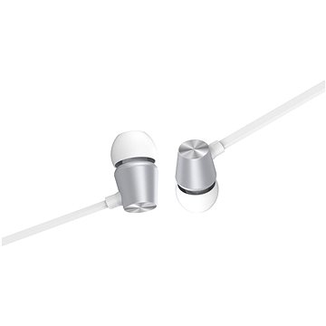 

Swissten Earbuds Dynamic YS500 stříbrno/bílá