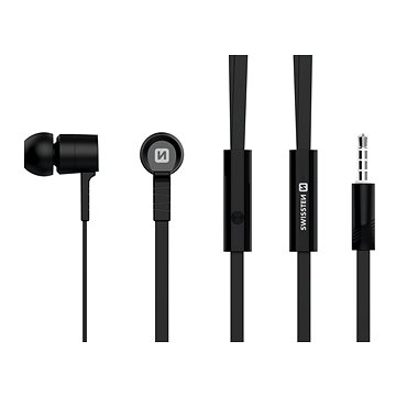 

Swissten Earbuds Rainbow YS-D2 černá