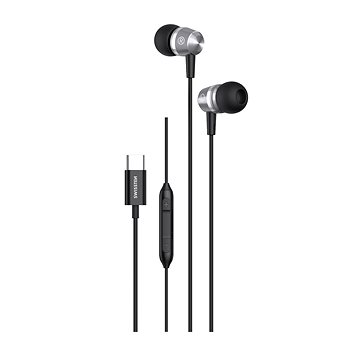 

Swissten Metallic USB-C černá