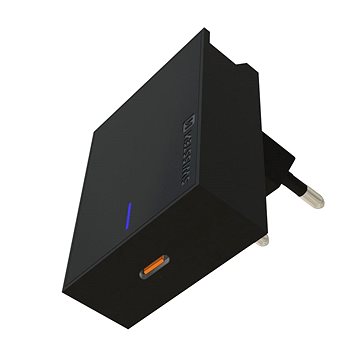Swissten síťový adaptér USB-C 20W PD černý - Nabíječka do sítě
