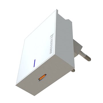 

Swissten síťový adaptér USB-C 20W PD bílá