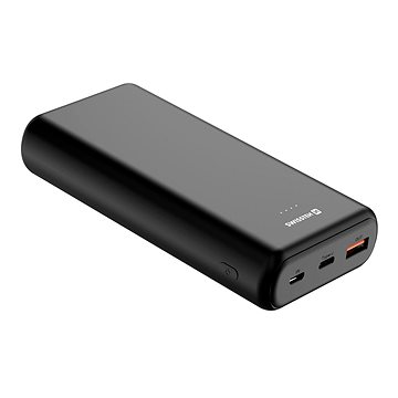 

Swissten Power Line Power Bank 20000 mAh 20W Power Delivery černá