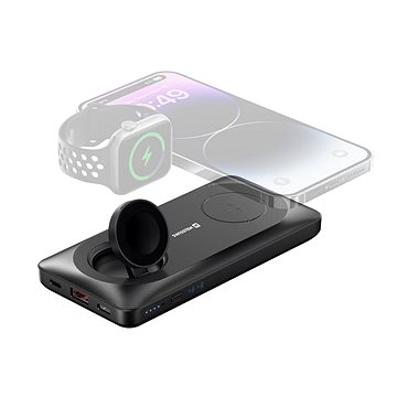 

Swissten Power Bank 10 000 mAh 2v1 pro Apple Watch a MagSafe