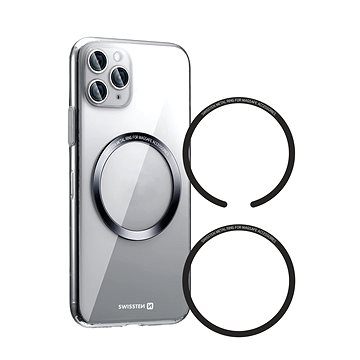 

Swissten set kovových podložek pro MagSafe pouzdra