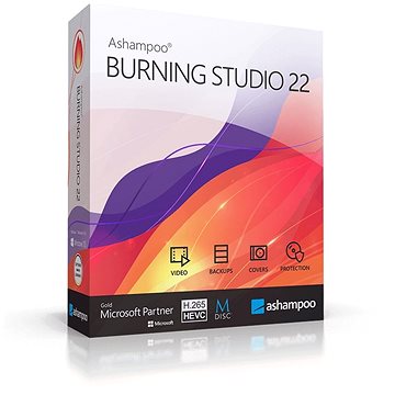 Ashampoo Burning Studio 22 (elektronická licence) - Vypalovací software