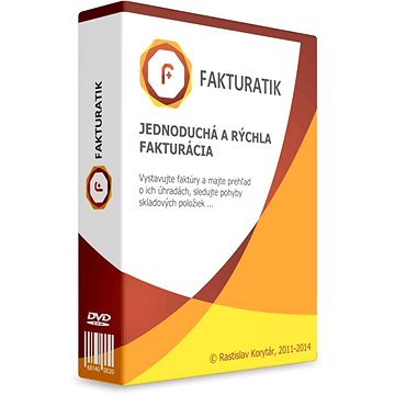 

Fakturatik verze Gold (elektronická licence)