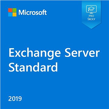

Microsoft Exchange Server Standard 2019, EDU - pouze školy (elektronická licence)
