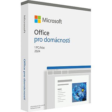 

Microsoft Office 2024 pro domácnosti CZ (BOX)
