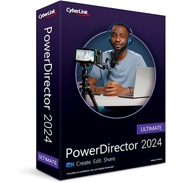 

CyberLink PowerDirector 2024 Ultimate (elektronická licence)