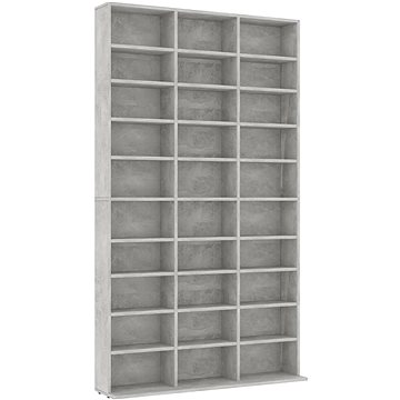 

Skříňka na CD betonově šedá 801782