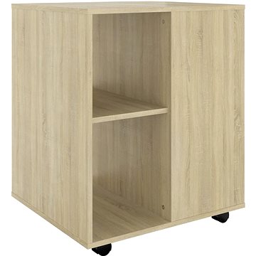 

Skříňka na kolečkách dub sonoma 808461