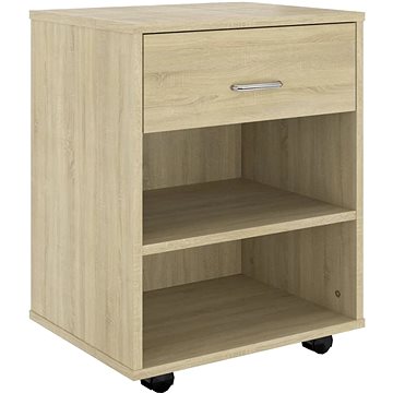 

Skříňka na kolečkách dub sonoma 808470
