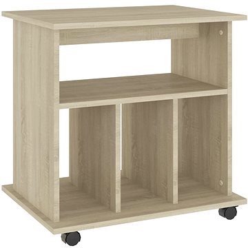 

Skříňka na kolečkách dub sonoma 808479