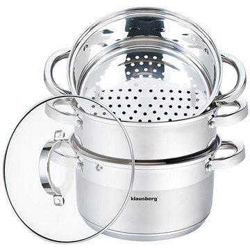 

Klausberg Parní hrnec 4 elem. 18 cm Kb - 7136