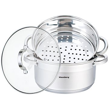 

Klausberg Parní hrnec 3 elem. 24 cm Kb - 7144