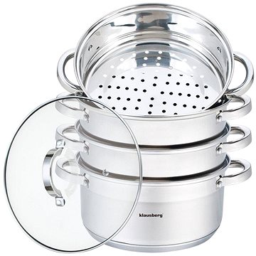 

Klausberg Parní hrnec 5 elem. 24 cm Kb - 7146