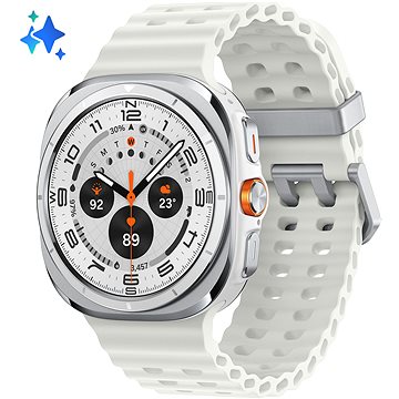 

Samsung Galaxy Watch Ultra bílý titan