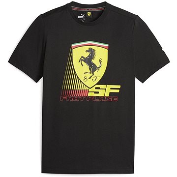 

Scuderia Ferrari Race Big Shield pánské tričko černé M