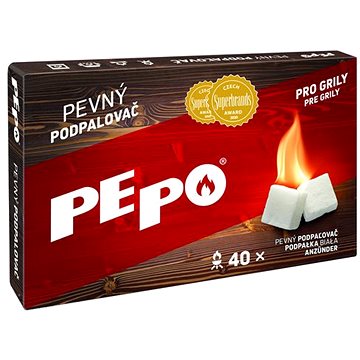 

PE-PO pevný podpalovač - krabička 40 podpalů