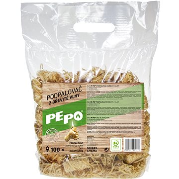 

PE-PO podpalovač z dřevité vlny 100 ks PEFC