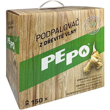 

PE-PO podpalovač z dřevité vlny 150 ks