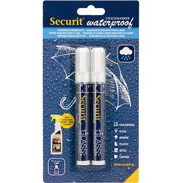 

SECURIT křídové voděodolné, 2-6 mm, bílé - balení 2 ks