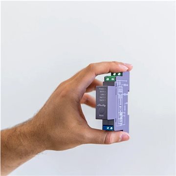 

Shelly Pro 2, spínací modul 2x 16A na DIN lištu, WiFi, LAN