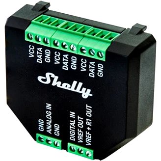 

Shelly AddOn Plus, měření teploty pro 1/1PM Plus, nástupce SHELLY-AddOn