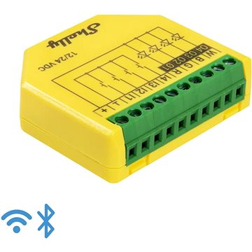 

Shelly Plus RGBW, stmívač pro LED pásky, WiFi