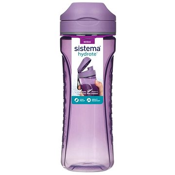 

Sistema® Hydrate™ Tritanová láhev Swift Flip Top 600 ml, fialová