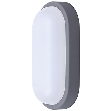 

Solight LED venkovní osvětlení oválné, 21cm, šedé