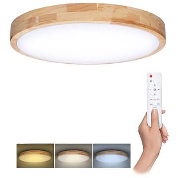 

Solight LED osvětlení s dálkovým ovladačem Solid Oak, 39cm