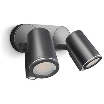 

SteiNel 058647 - VenKovní svítidlo se senzorem SPOT DUO 2xGU10/7,5W/230V IP44