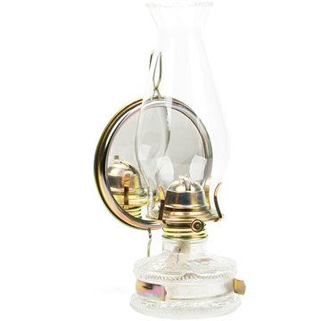 

Petrolejová lampa Eagle zrcadlová 32 cm