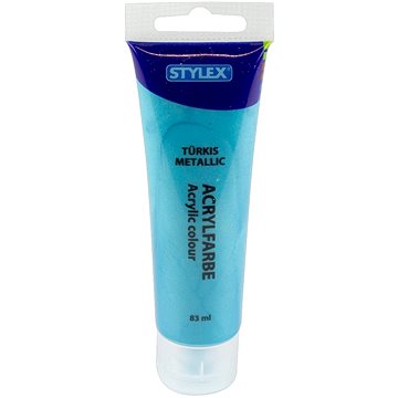 

Stylex Akrylová barva 83 ml tyrkysová metalická 28767