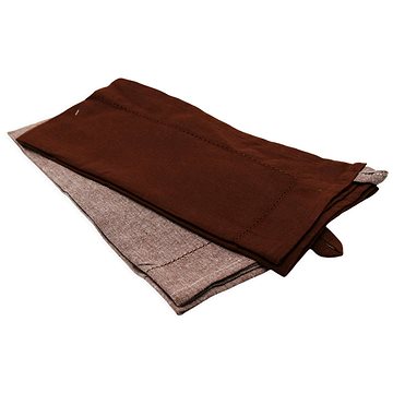 

Home Elements Utěrka z recyklované bavlny, 2 ks, 50×70 cm, čokoládová + režná