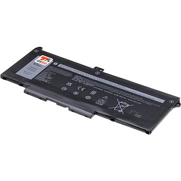 T6 Power pro notebook Dell 1K2CF, Li-Poly, 15,2 V, 4100 mAh (63 Wh), černá
